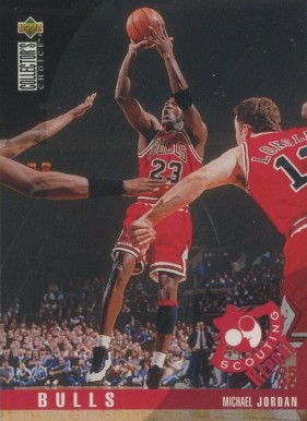 1995 Collector's Choice  Michael Jordan #324 Basketball Card