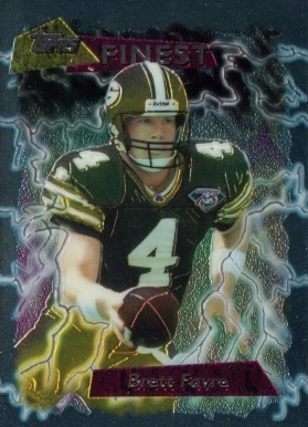 1995 Finest Brett Favre #56 Football Card