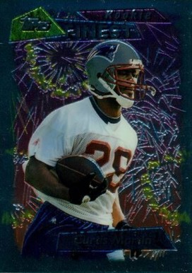 1995 Finest Curtis Martin #264 Football Card
