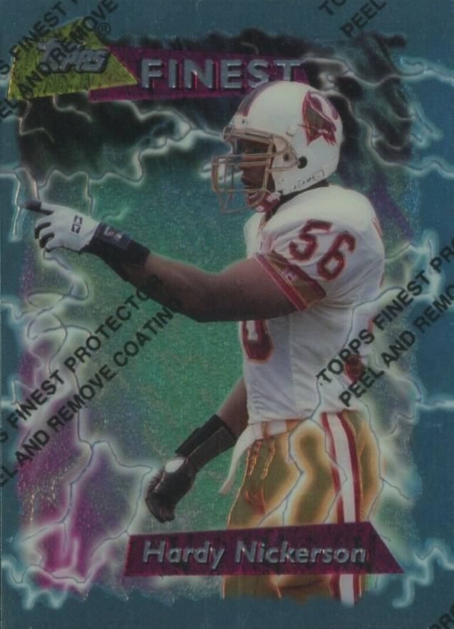 1995 Finest Hardy Nickerson #151 Football Card