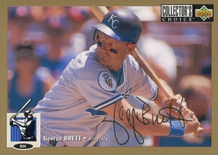 1994 Collector's Choice George Brett #65 Baseball Card