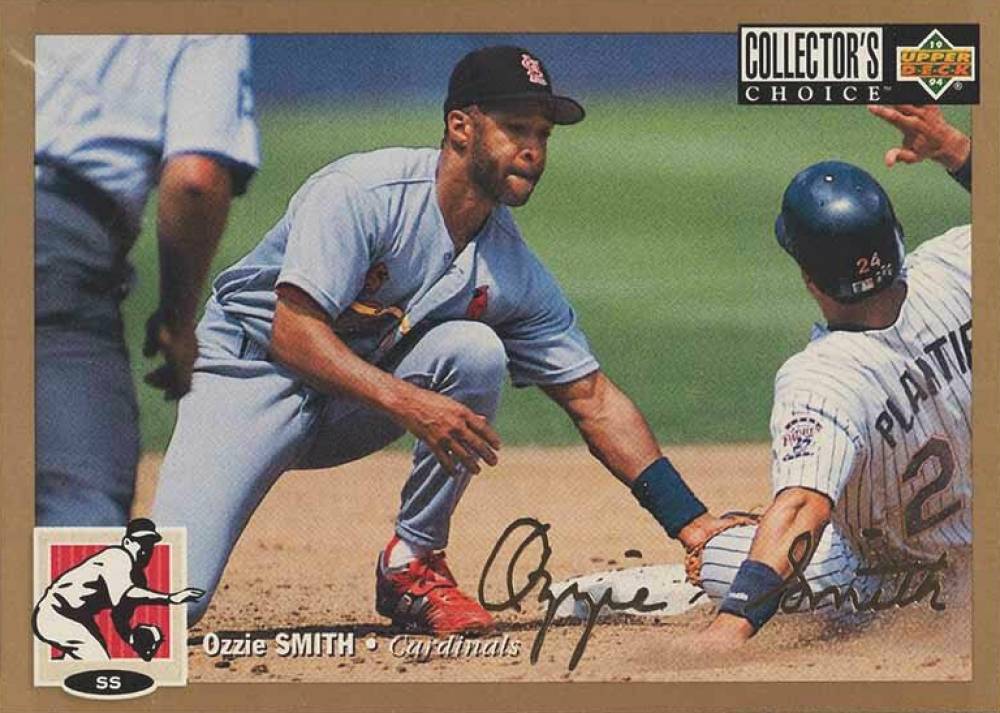 1994 Collector's Choice Ozzie Smith #545 Baseball Card