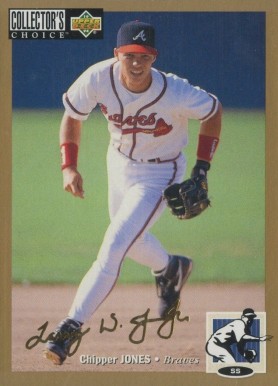 1994 Collector's Choice Chipper Jones #152 Baseball Card