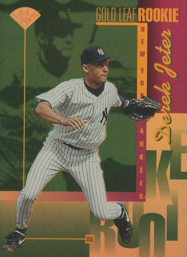 1996 Leaf Derek Jeter #211 Baseball Card