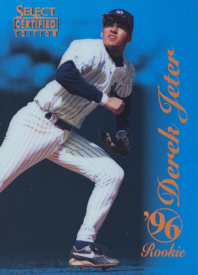 1996 Select Certified Derek Jeter #100 Baseball Card