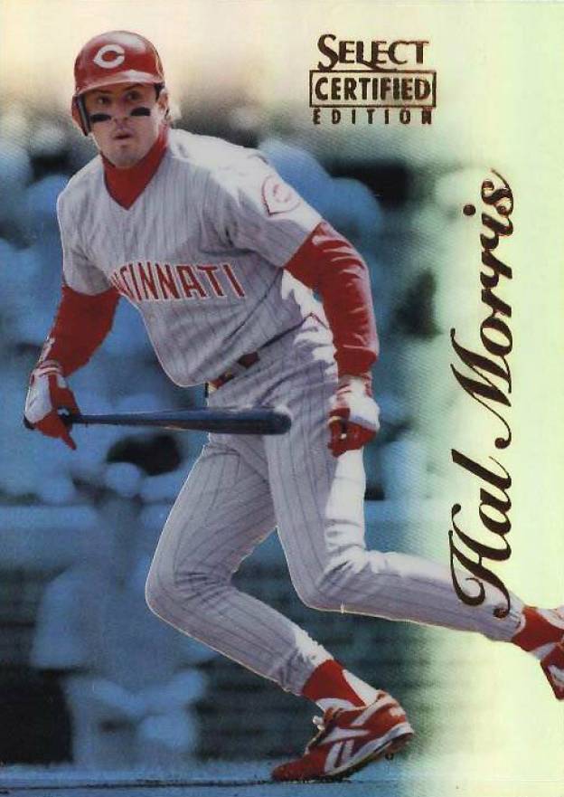 1996 Select Certified Hal Morris #89 Baseball Card