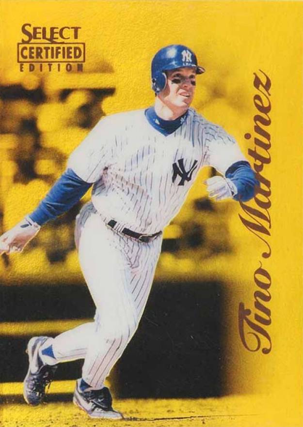 1996 Select Certified Tino Martinez #2 Baseball Card