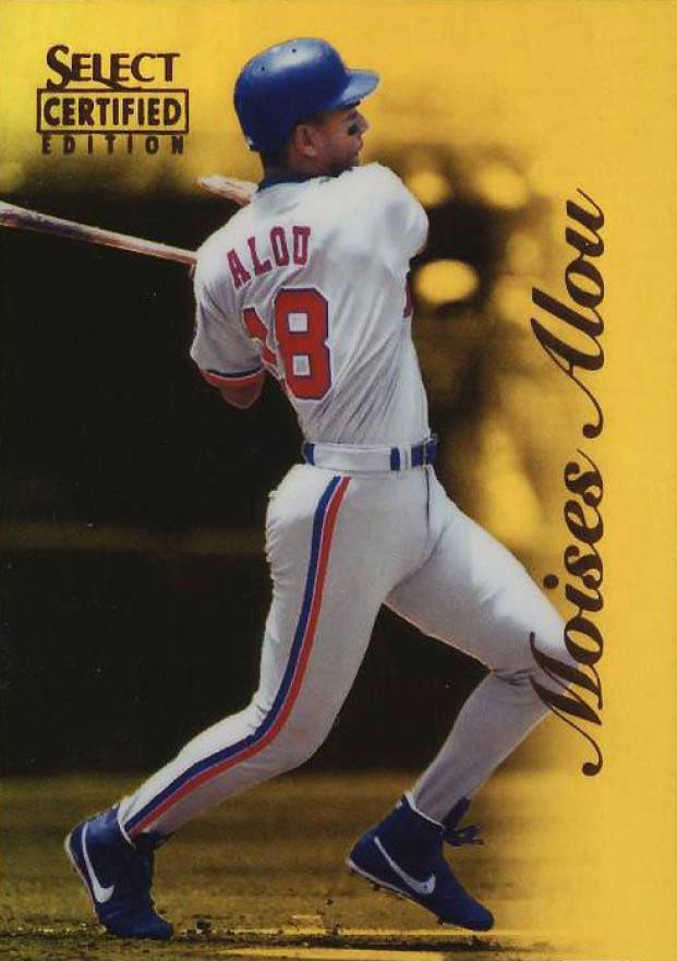 1996 Select Certified Moises Alou #65 Baseball Card