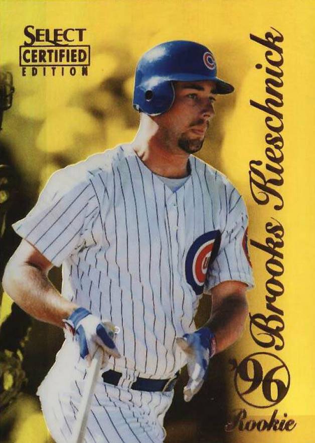 1996 Select Certified Brooks Kieschnick #114 Baseball Card