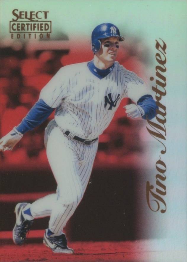 1996 Select Certified Tino Martinez #2 Baseball Card
