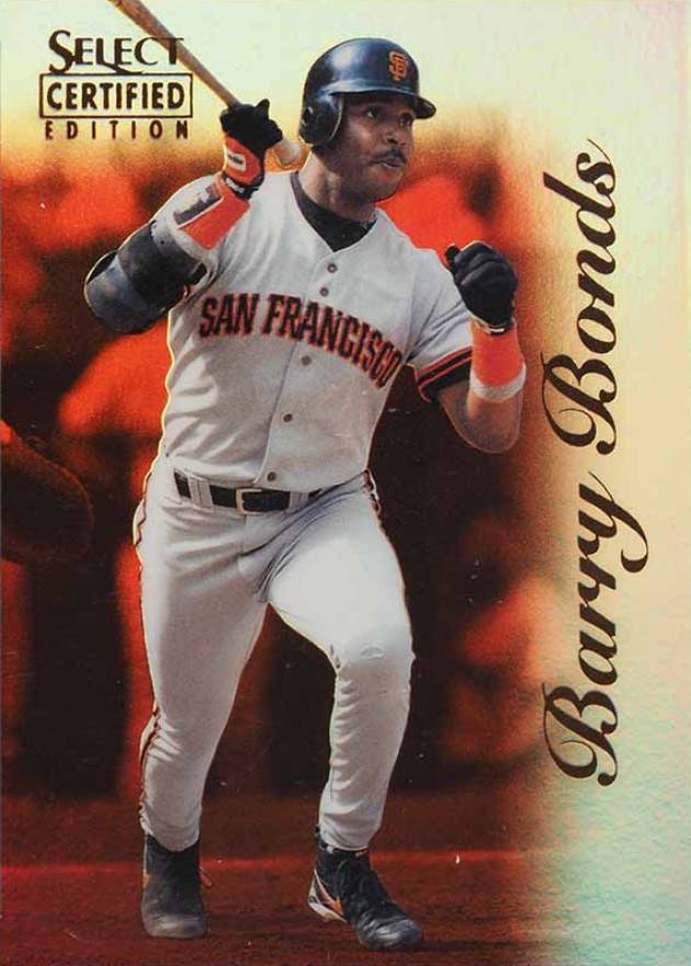 1996 Select Certified Barry Bonds #31 Baseball Card
