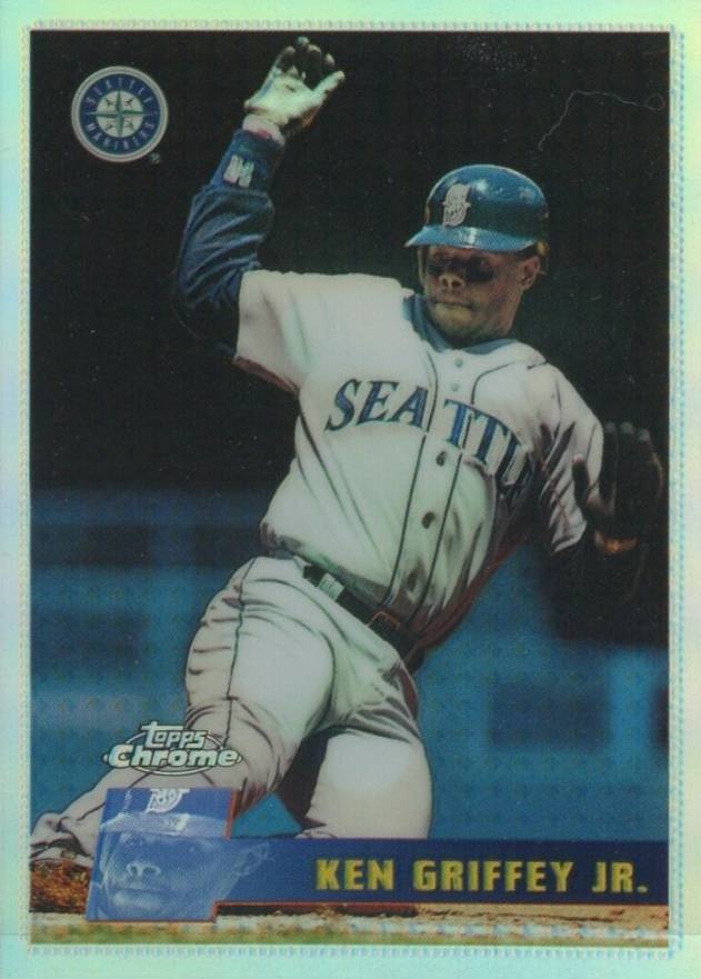 1996 Topps Chrome Ken Griffey Jr. #70 Baseball Card