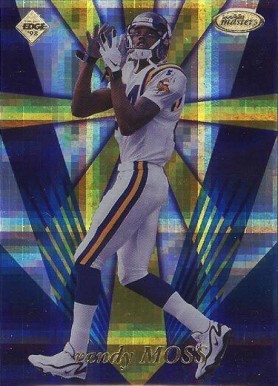 1998 Collector's Edge Masters Rookie Masters Randy Moss #RM5 Football Card