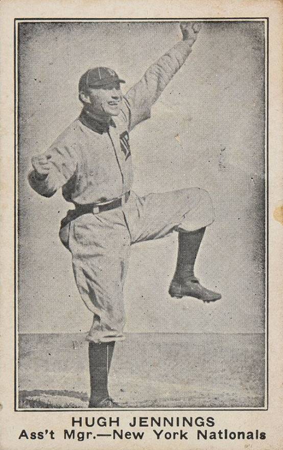 1921 Koester Bread N.Y. Giants/N.Y. Yankees Hugh Jennings # Baseball Card