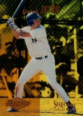 1995 Select Certified Derek Jeter #122 Baseball Card
