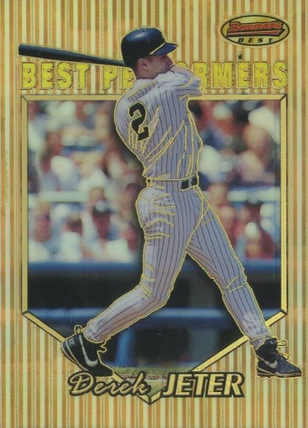 1999 Bowman's Best Derek Jeter #88 Baseball Card