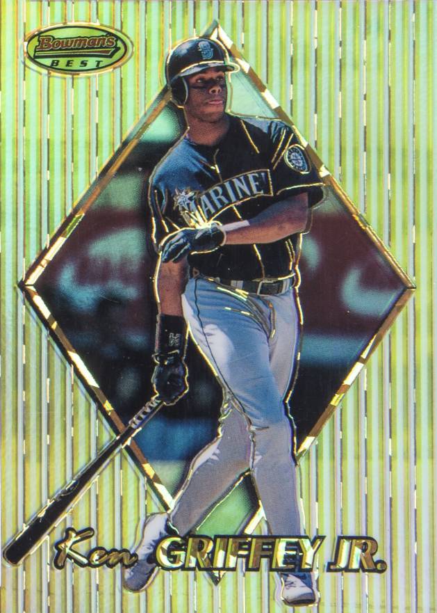 1999 Bowman's Best Ken Griffey Jr. #80 Baseball Card