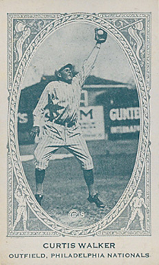 1922 American Caramel Curtis Walker # Baseball Card