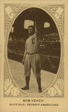 1922 American Caramel Bob Veach #223 Baseball Card