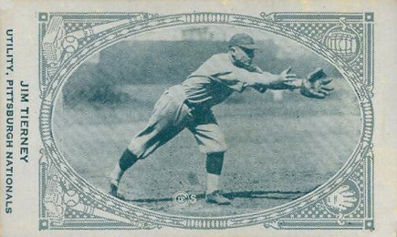 1922 American Caramel Jim Tierney # Baseball Card