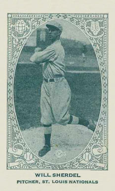 1922 American Caramel Will Sherdel # Baseball Card