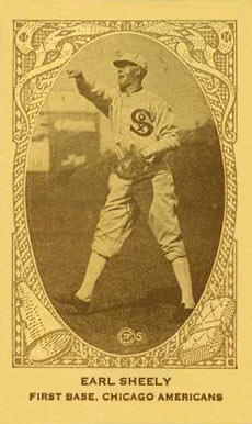 1922 American Caramel Earl Sheely # Baseball Card