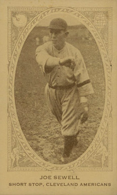 1922 American Caramel Jow Sewell # Baseball Card