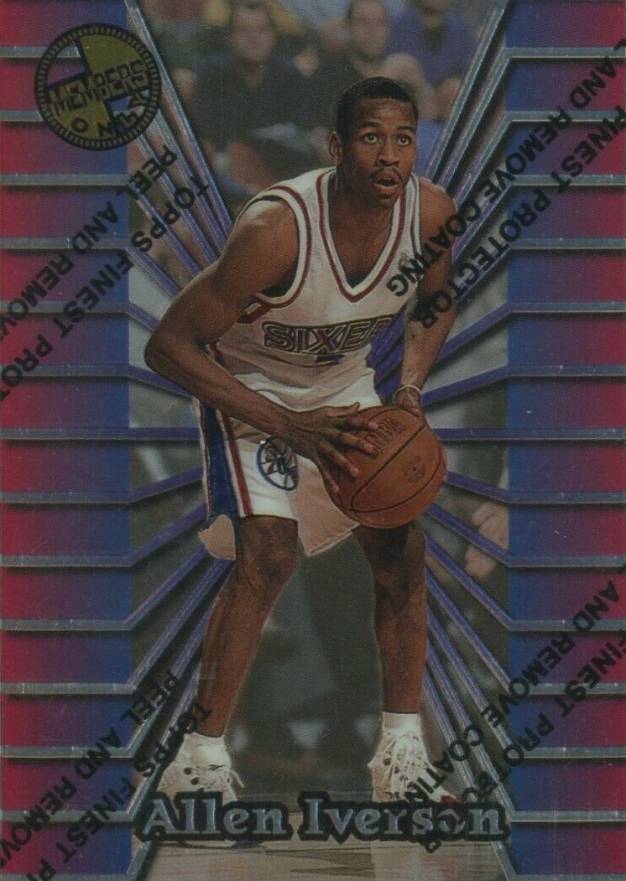 1996 Stadium Club Members Only 55 Allen Iverson #54 Basketball Card