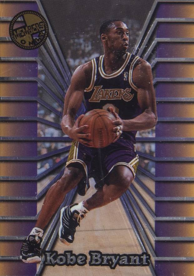 1996 Stadium Club Members Only 55 Kobe Bryant #52 Basketball Card