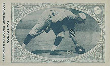 1922 American Caramel Ivan Olson # Baseball Card