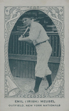 1922 American Caramel Emil (Irish) Meusel # Baseball Card