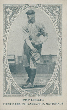 1922 American Caramel Roy Leslie # Baseball Card