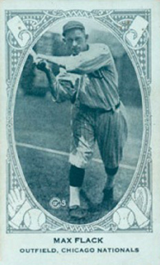 1922 American Caramel Max Flack # Baseball Card