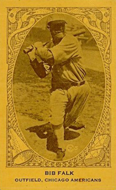 1922 American Caramel Bib Falk # Baseball Card