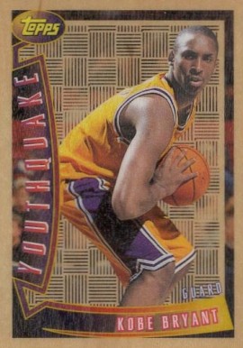 1996 Topps Youthquake Kobe Bryant #YQ15 Basketball Card