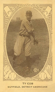 1922 American Caramel Ty Cob # Baseball Card