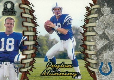 1998 Pacific Omega Peyton Manning #101 Football Card