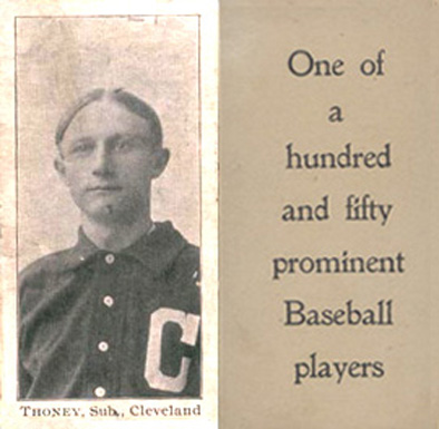 1903 Breisch-Williams (Type 1) !  Thoney, Sub., Cleveland #144 Baseball Card