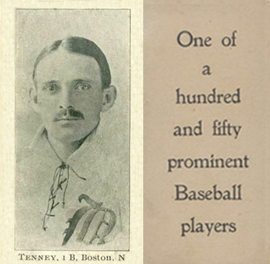 1903 Breisch-Williams (Type 1) !  Tenney, LB, Boston, N #142 Baseball Card