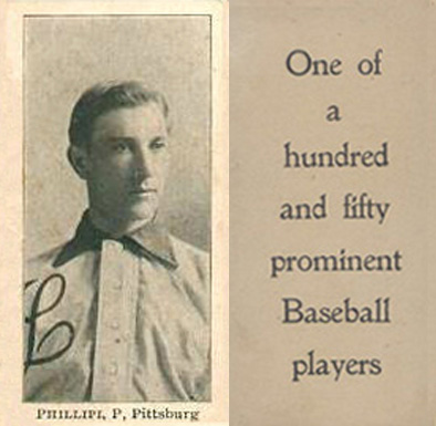 1903 Breisch-Williams (Type 1) !  Phillipie, P., Pittsburgh #117 Baseball Card