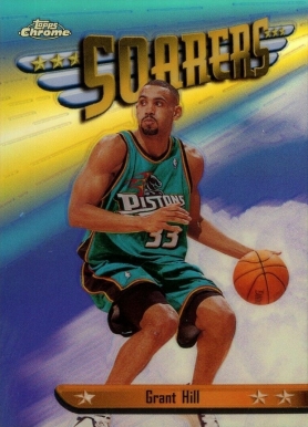 1998 Topps Chrome Season's Best Grant Hill #SB11 Basketball Card