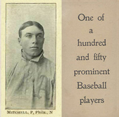 1903 Breisch-Williams (Type 1) !  Mitchell, P., Phila., N #108 Baseball Card