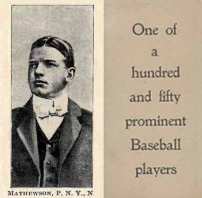 1903 Breisch-Williams (Type 1) !  Mathewson, P., New York, N #95 Baseball Card
