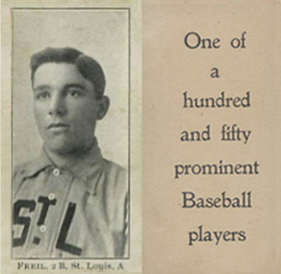 1903 Breisch-Williams (Type 1) !  Freil, 2B, St. Louis, A #54 Baseball Card