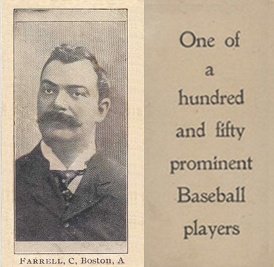 1903 Breisch-Williams (Type 1) !  Farrell, C., Boston, A #50 Baseball Card