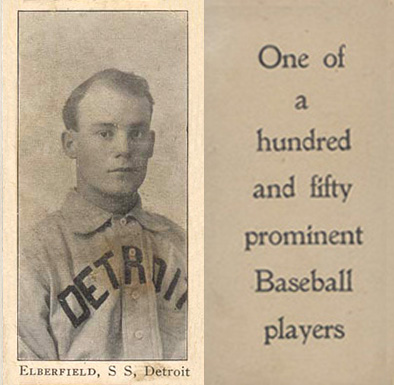 1903 Breisch-Williams (Type 1) Elberfield, S.S., Detroit #48 Baseball Card