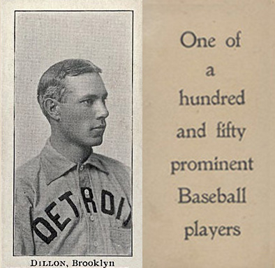1903 Breisch-Williams (Type 1) !  Dlllon, Brooklyn #37 Baseball Card