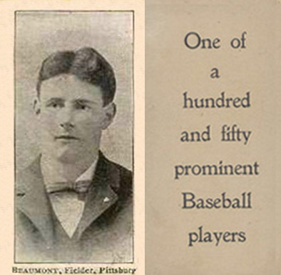 1903 Breisch-Williams (Type 1) !  Beaumont, Fielder, Pittsburgh #4 Baseball Card