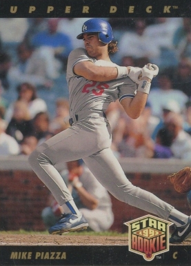 1993 Upper Deck Mike Piazza #2 Baseball Card