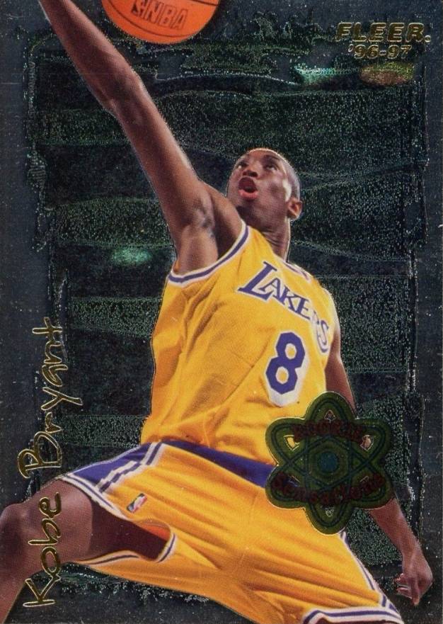 1996 Fleer Rookie Sensation Kobe Bryant #3 Basketball Card